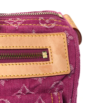 Louis Vuitton Monogram Denim Neo Speedy Fuchsia 11 of 13
