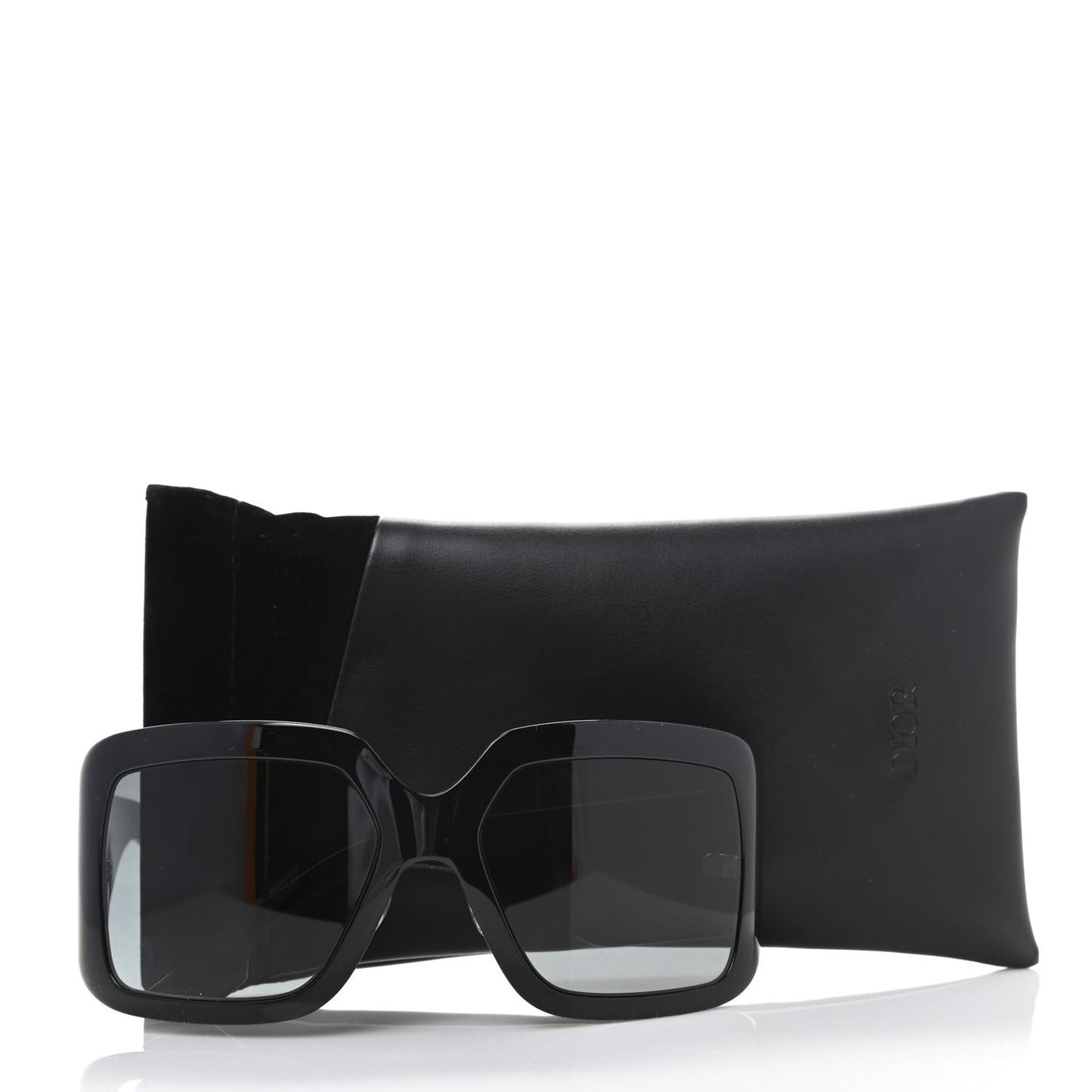 Acetate DiorSo Light 2 Shield Sunglasses Black
