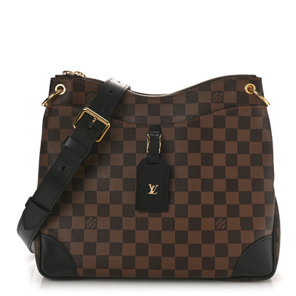 Louis Vuitton Damier Ebene Odeon MM Black 1 of 7