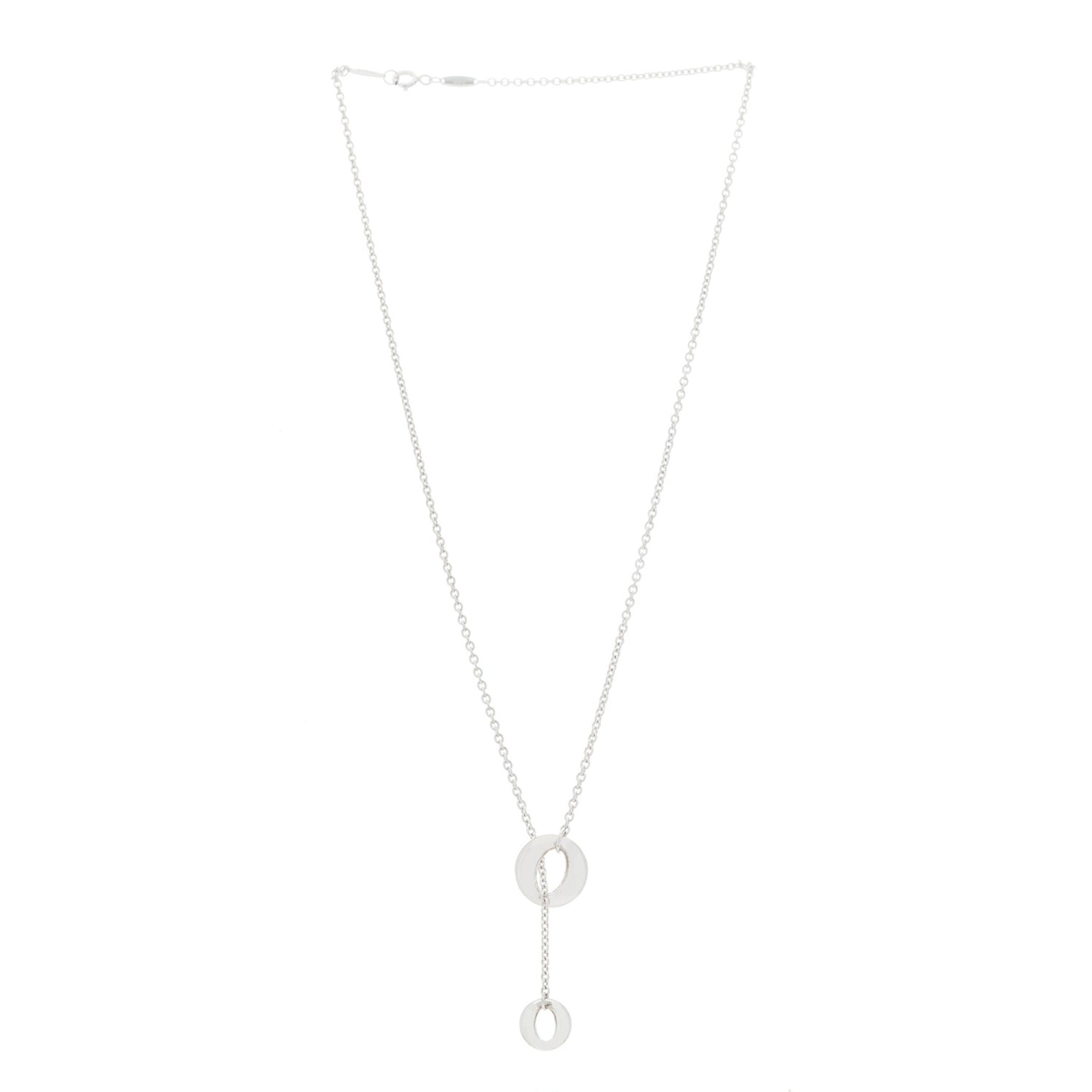 Sterling Silver Elsa Peretti Sevillana Lariat Necklace