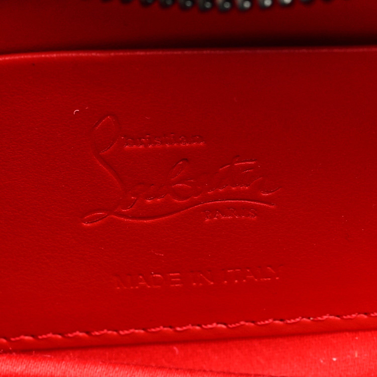 Christian Louboutin Patent Psychic Loubitwist Clutch Black 6 of 8