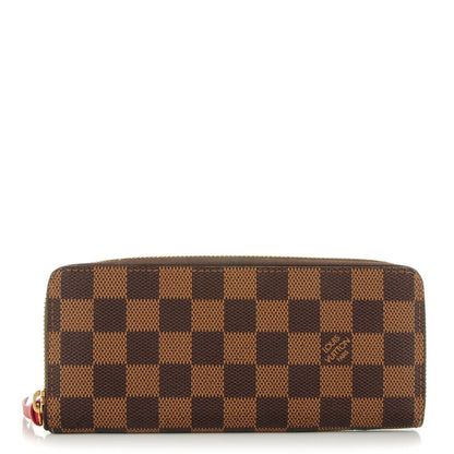 Louis Vuitton Damier Ebene Clemence Wallet 1 of 7