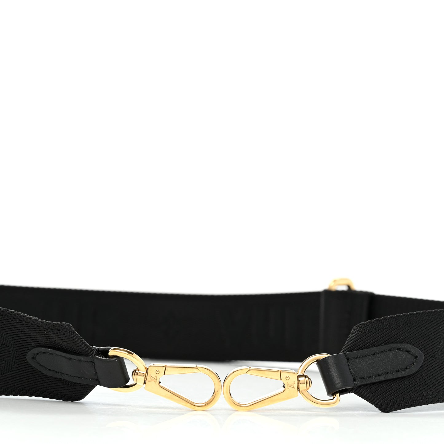 Nylon Petite Malle Souple Shoulder Strap Black