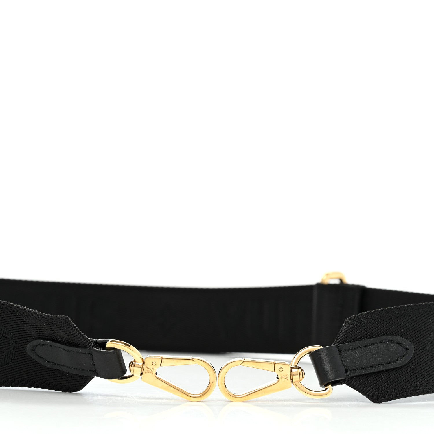 Louis Vuitton Nylon Petite Malle Souple Shoulder Strap Black 3 of 3