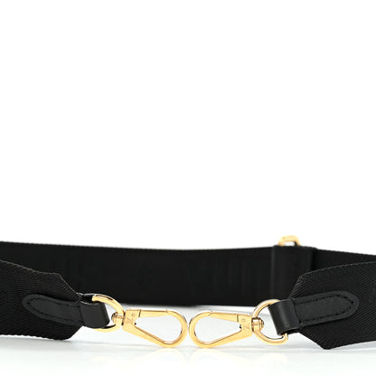 Louis Vuitton Nylon Petite Malle Souple Shoulder Strap Black 3 of 3