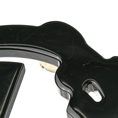 Gucci Wood Interlocking GG Key Charm Black 5 of 5