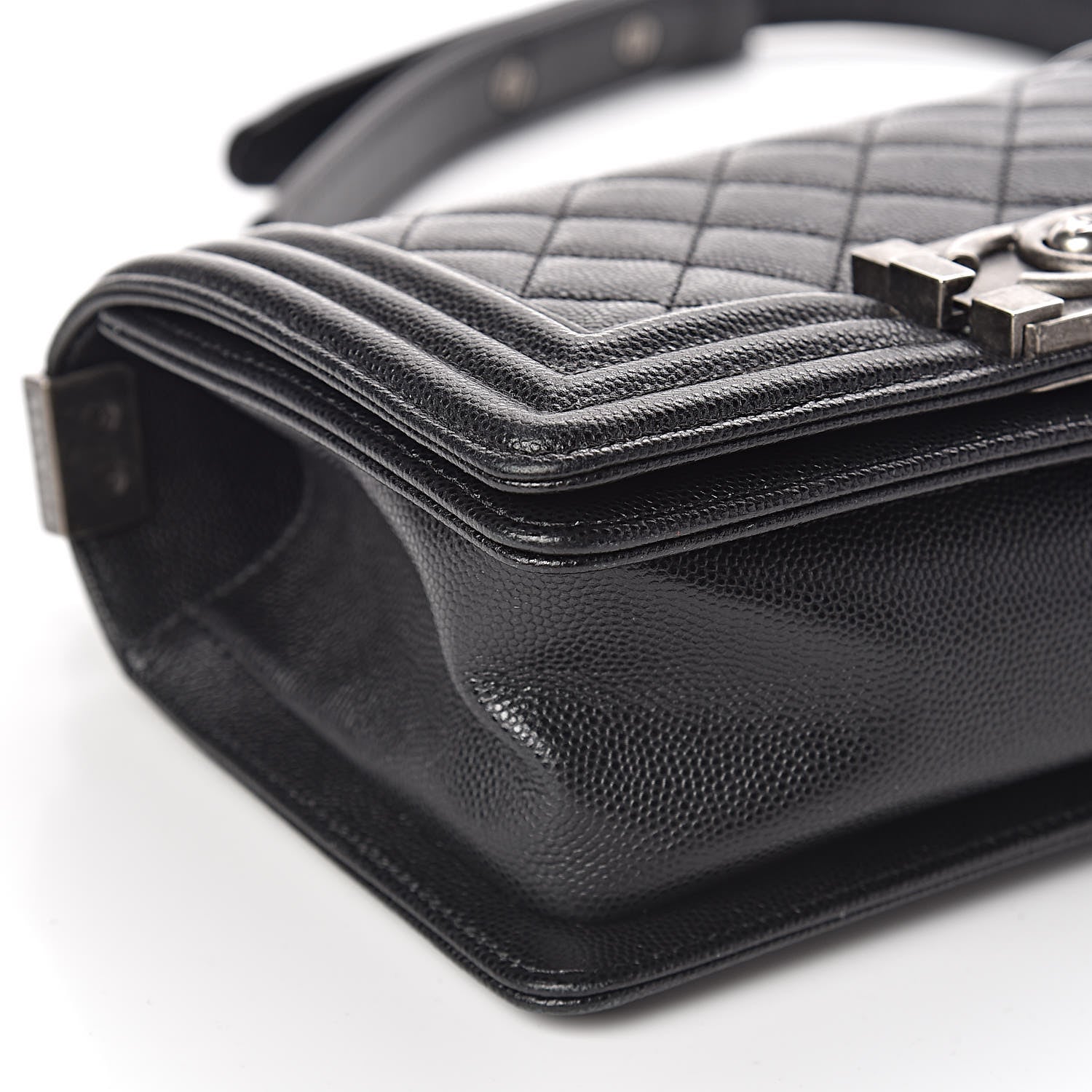 Chanel Caviar Quilted Small Boy Flap Black 9 of 11