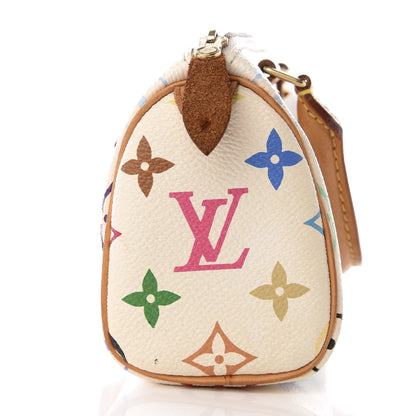 Louis Vuitton Monogram Multicolor Mini Sac HL Speedy White 8 of 8