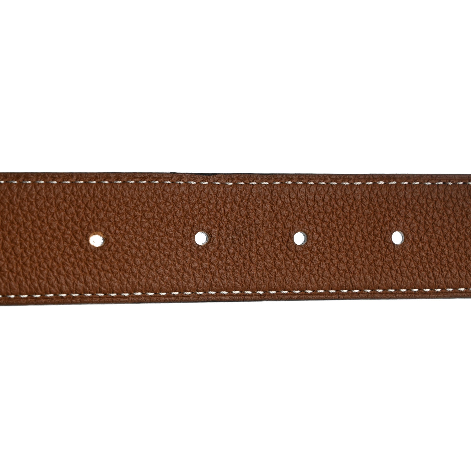 Hermes Box Togo 32mm H Belt 85 Black Gold 4 of 8