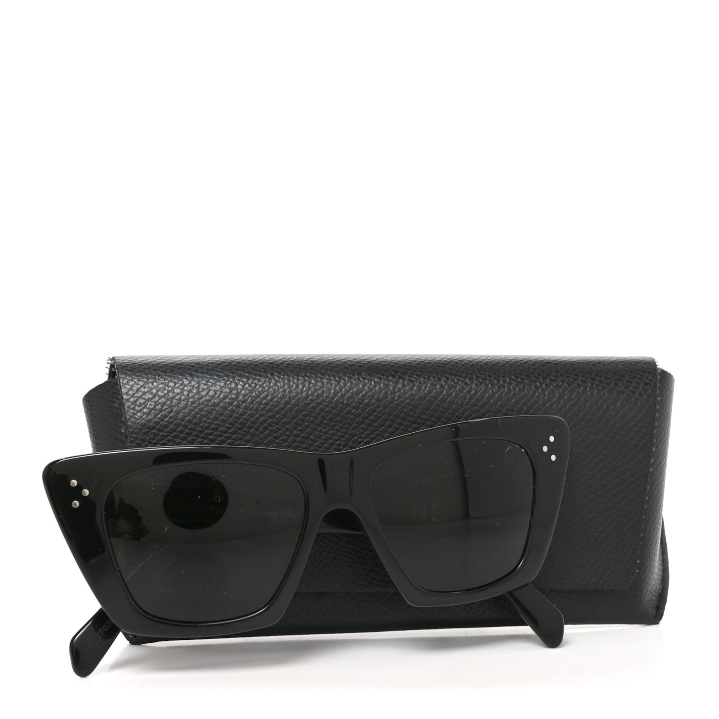 Acetate Cat Eye Sunglasses CL40187I Black