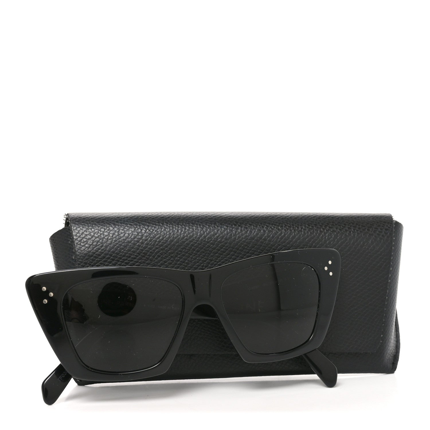 Celine Acetate Cat Eye Sunglasses CL40187I Black 7 of 7