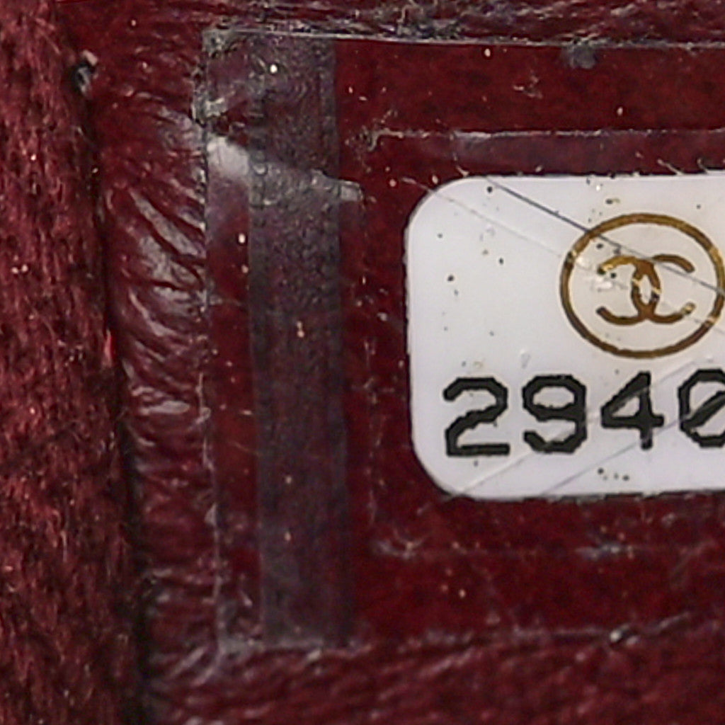 Chanel Caviar Chevron Quilted Small Coco Handle Flap Black 8 of 11