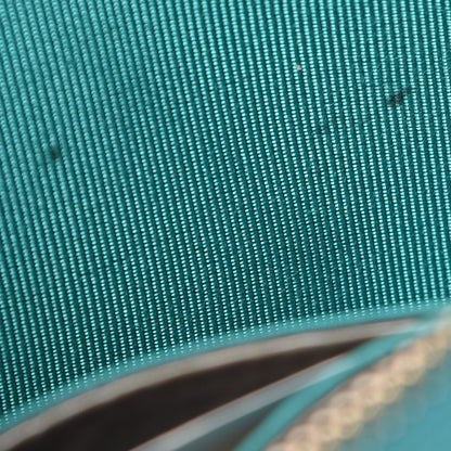 Chanel Caviar Quilted Small Zip Around Wallet Turquoise 9 of 10