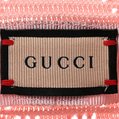 Gucci Cotton Crochet GG Monogram Bucket Hat M Pink 9 of 9