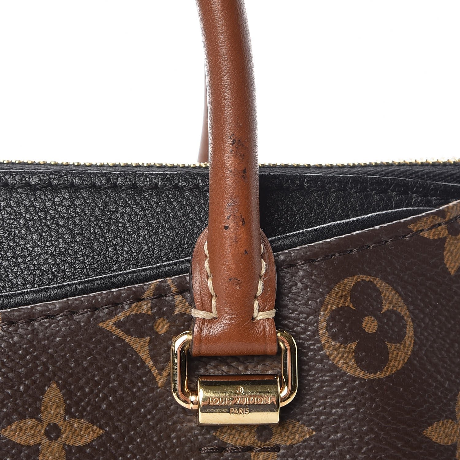 Louis Vuitton Monogram Pallas BB Black 10 of 13