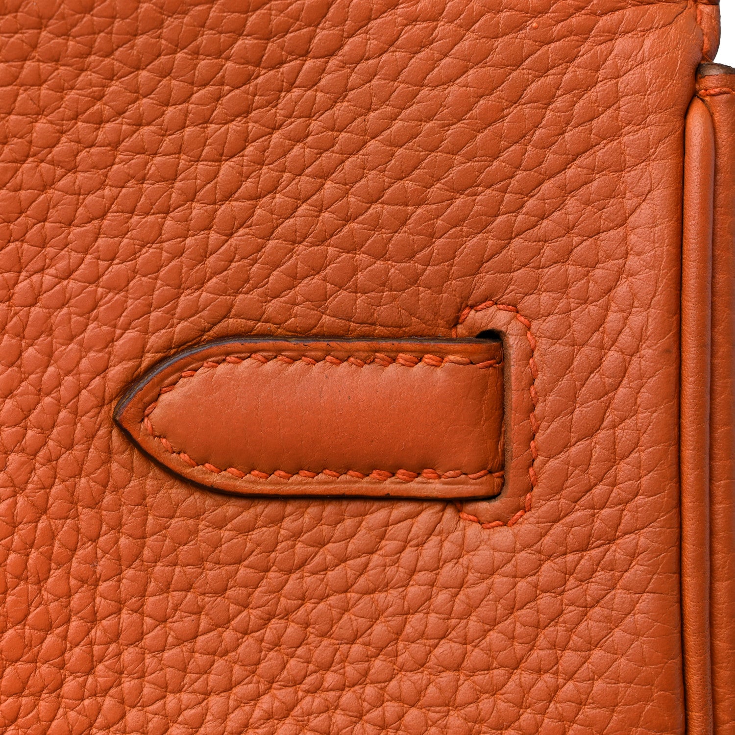 Hermes Taurillon Clemence Birkin 35 Potiron 12 of 15