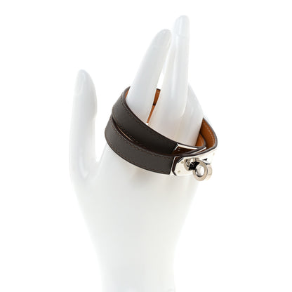 Hermes Swift Kelly Double Tour Bracelet M Etain 2 of 7