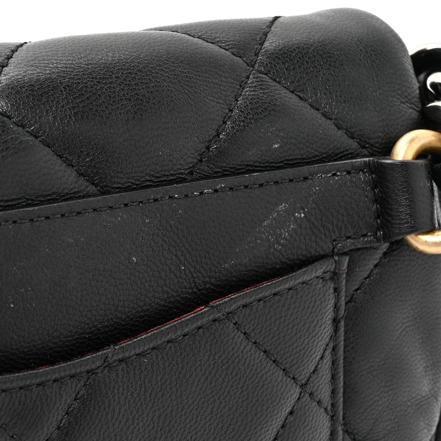 Chanel Lambskin Quilted Chanel 19 Waist Bag Black 13 of 13