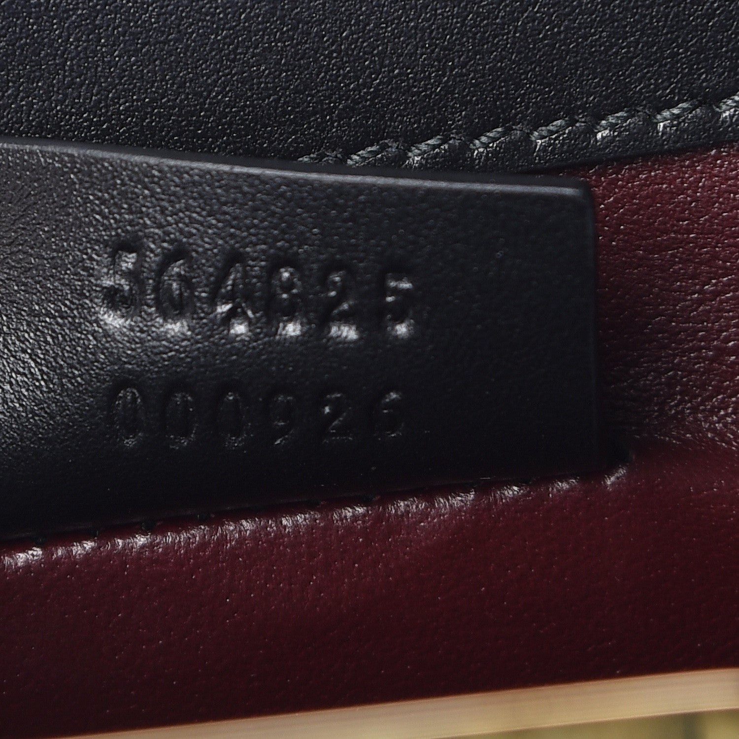 Gucci Calfskin Zumi Frame Crossbody Bag Black 7 of 11