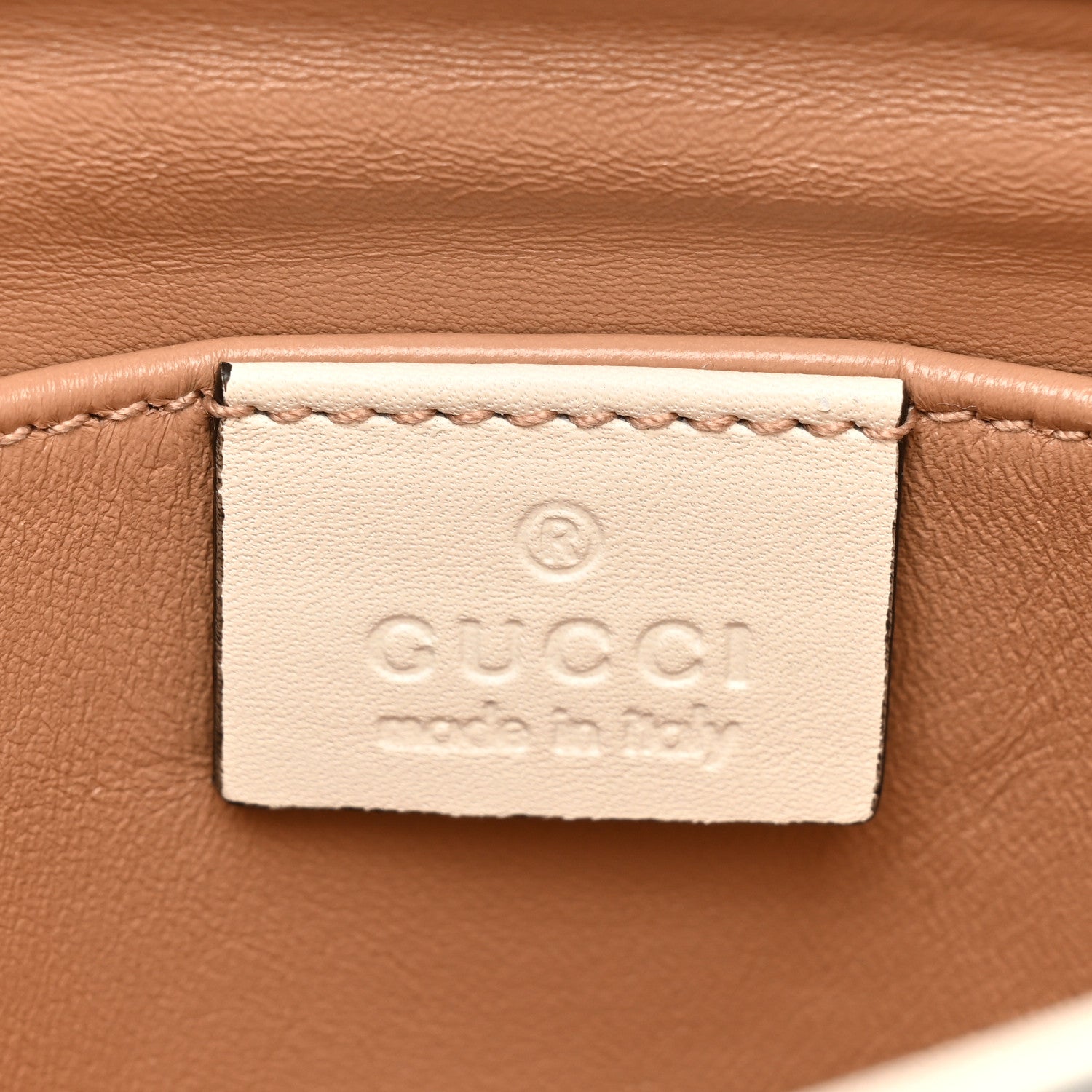 Gucci Nappa Pearl Studded Mini Queen Margaret Broadway Shoulder Bag Mystic White 6 of 10