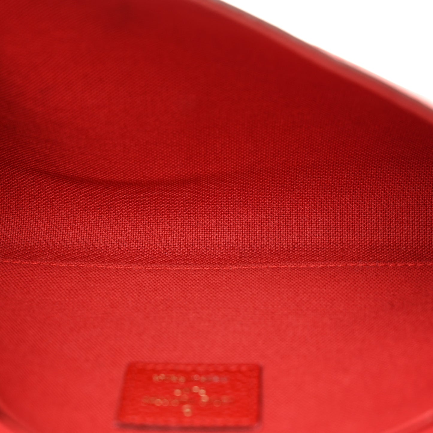 Empreinte Pochette Felicie Chain Wallet Scarlet