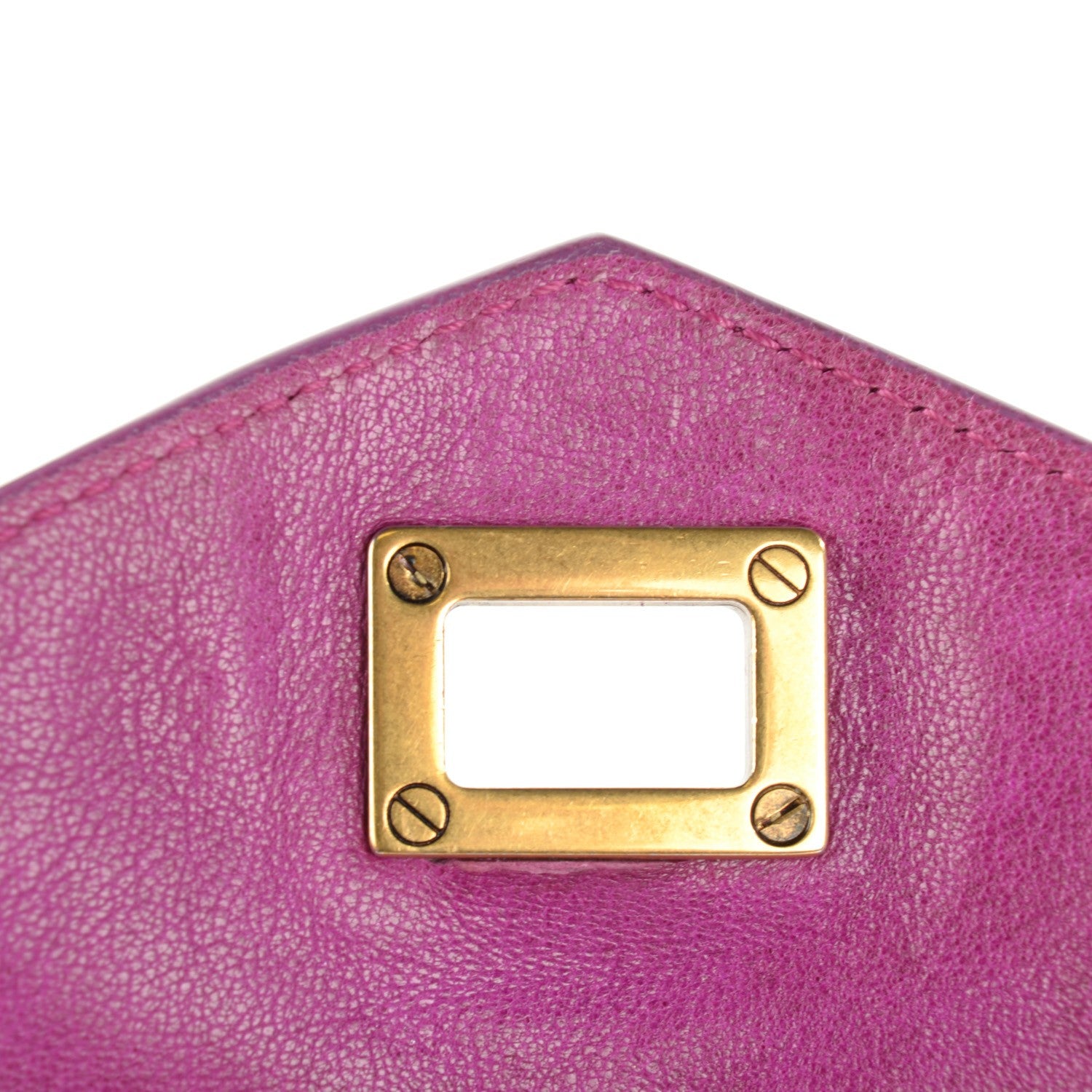 Proenza Schouler Lambskin PS1 Pochette Clutch Lemon 7 of 10