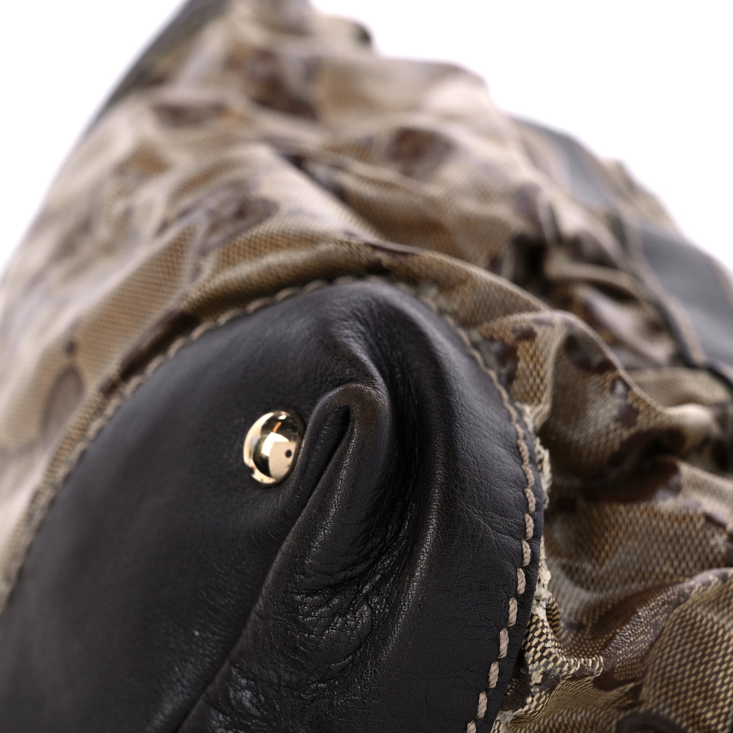 Crystal Monogram Medium Mix Dark Brown