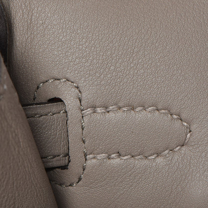 Hermes Swift Birkin 25 Gris Asphalte 11 of 27