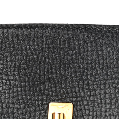 Chloe Textured Calfskin Lambskin Nano Drew Shoulder Bag Black 6 of 15