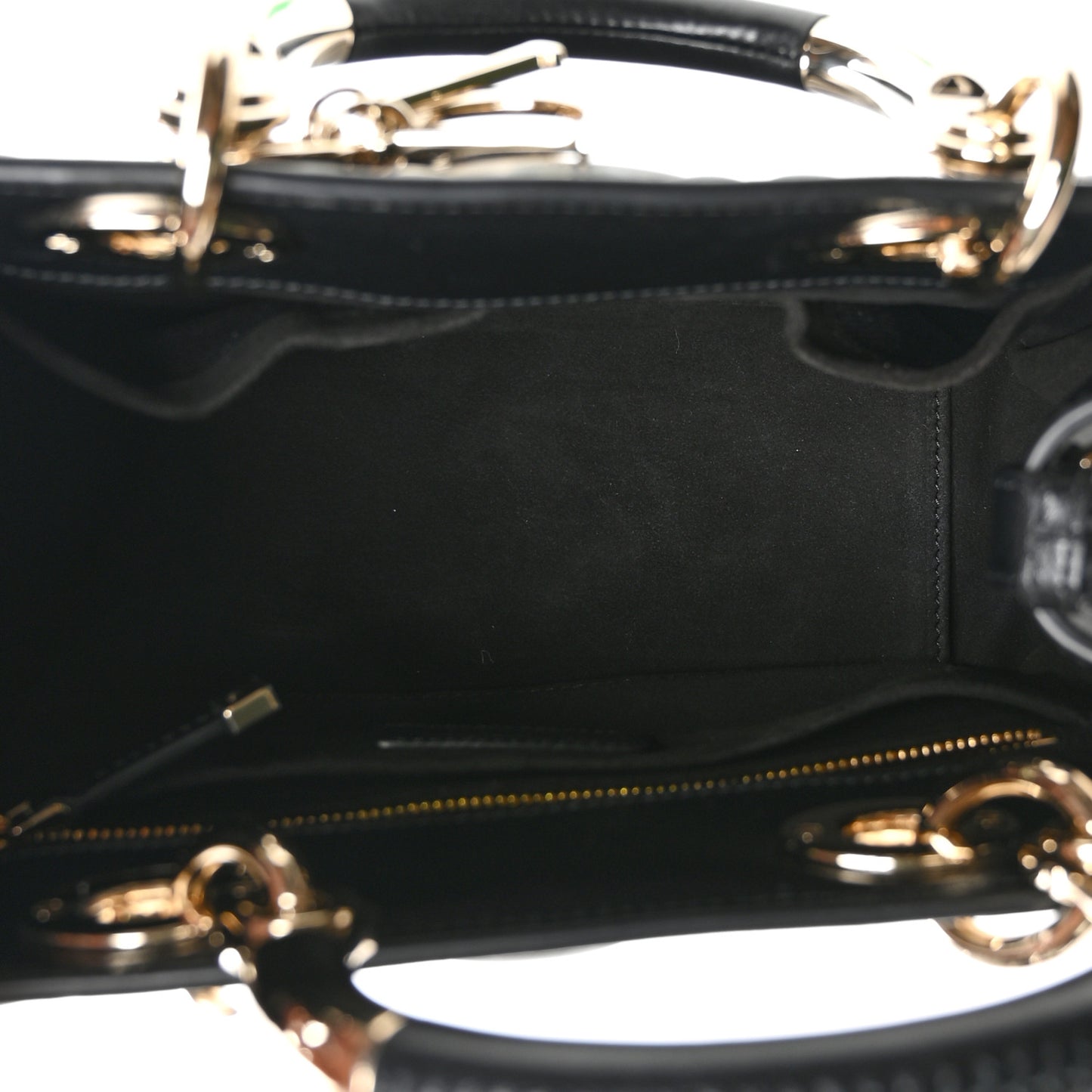 Calfskin Cannage Small The Lady 95.22 Black