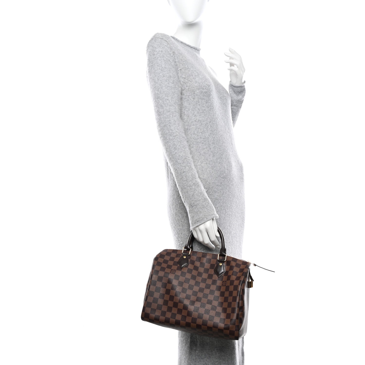 Louis Vuitton Damier Ebene Speedy 30 2 of 10