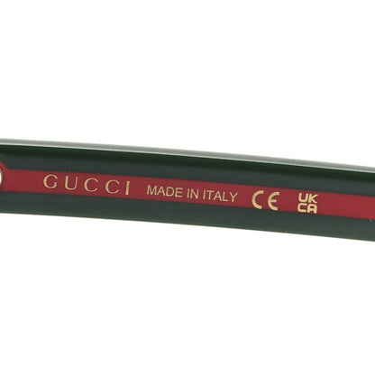 Gucci Acetate GG Web Round Eye Sunglasses GG0416SK Black 5 of 8