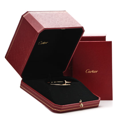 Cartier 18K Yellow Gold Diamond Small Juste Un Clou Bracelet 15 4 of 4