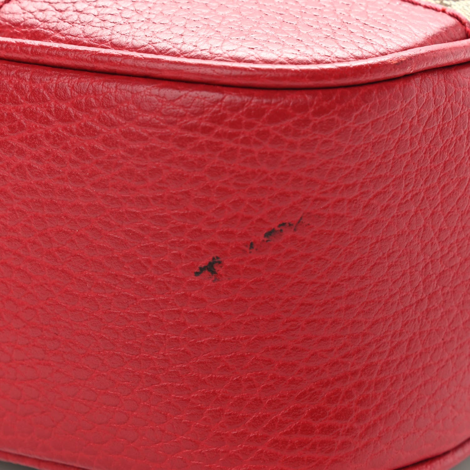Gucci Monogram Mini Bree Messenger Bag Red 10 of 14
