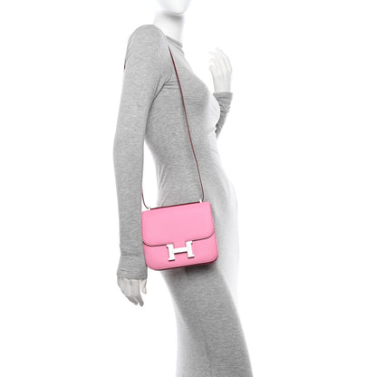 Hermes Epsom Constance 18 5P Pink 2 of 13