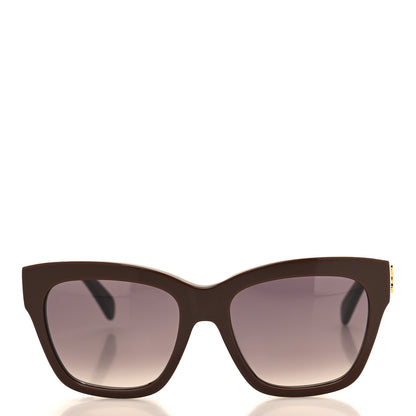 Celine Acetate Triomphe Sunglasses CL 40253I Chocolate 2 of 7