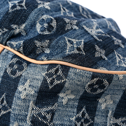 Louis Vuitton Denim Raye Cabas GM 10 of 19