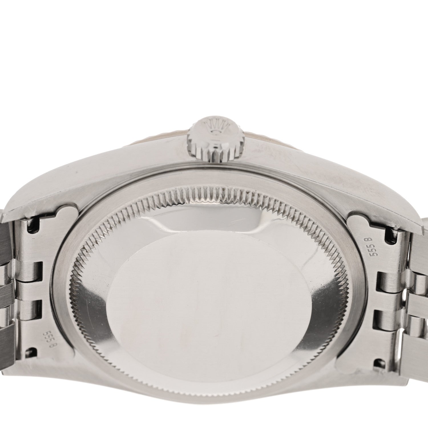 Rolex Stainless Steel 18K White Gold 36mm Oyster Perpetual Datejust Watch Silver 4 of 4
