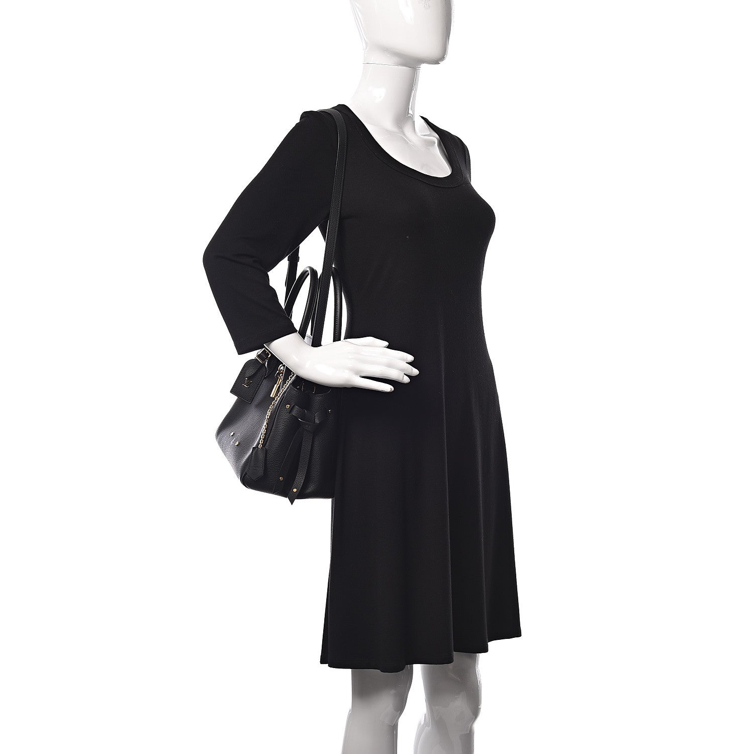 Louis Vuitton Veau Nuage Milla PM Black 2 of 9