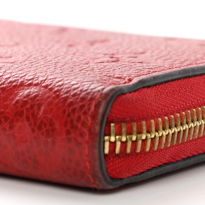 Louis Vuitton Empreinte Clemence Wallet Cherry 8 of 10