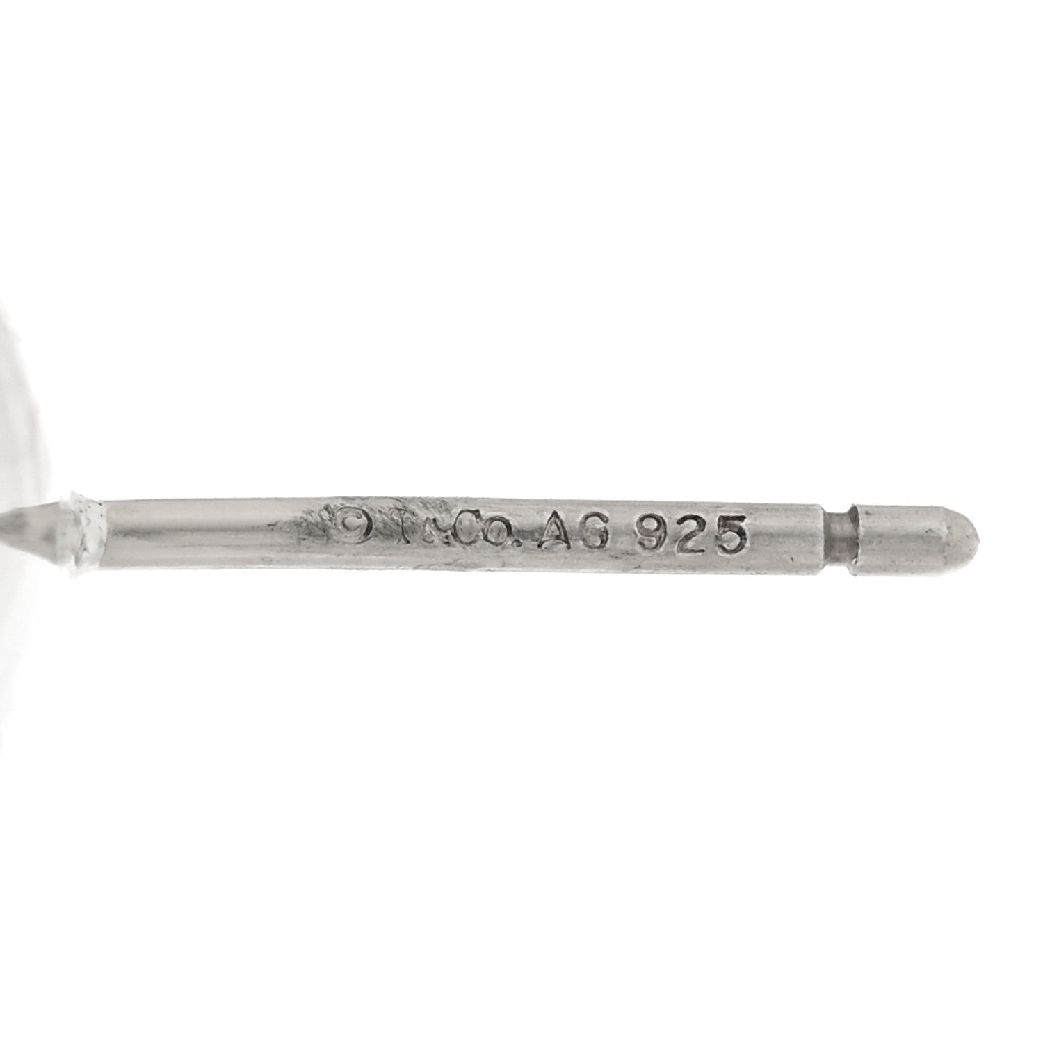 Tiffany Sterling Silver 10mm HardWear Ball Earrings 4 of 4