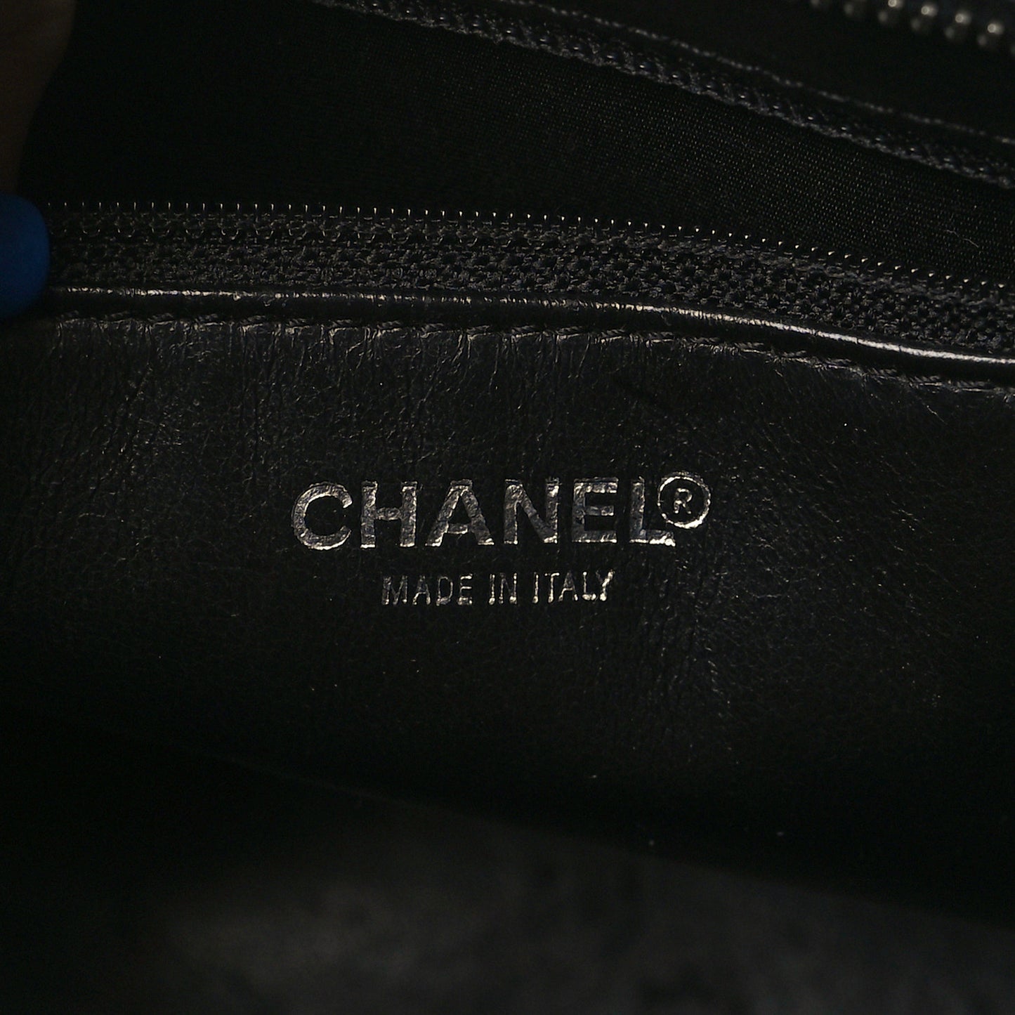 Caviar Quilted Medallion Tote Black