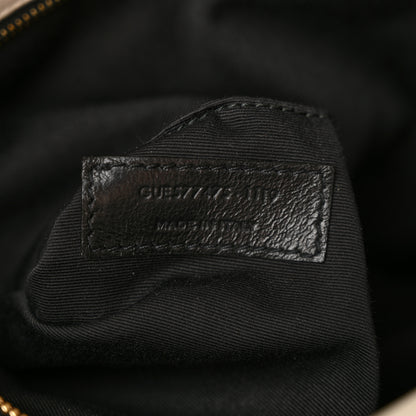 Saint Laurent SAINT LAURENT Lambskin Quilted Medium Loulou Puffer Monogram Chain Satchel Crema Soft 7 of 12