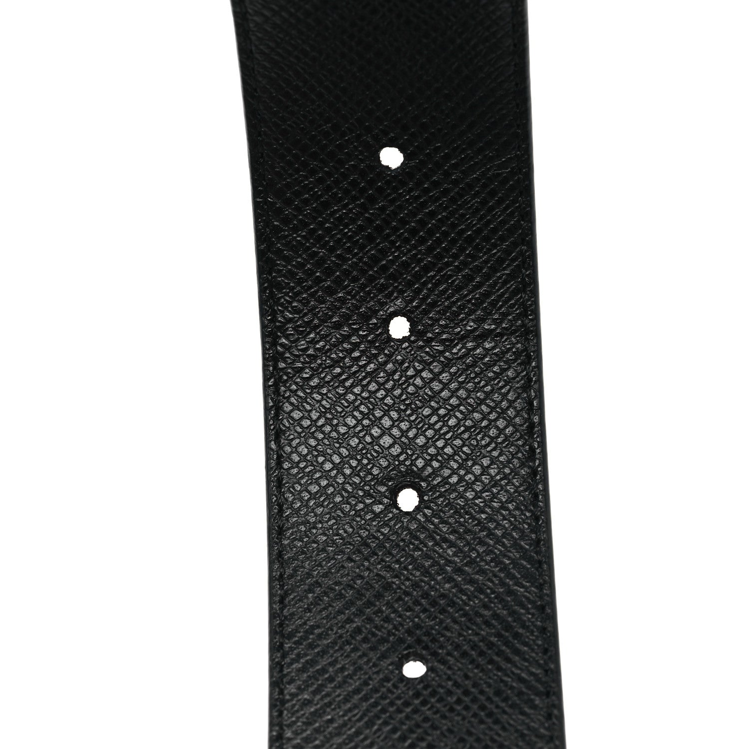 Louis Vuitton Monogram Eclipse Taigarama 40mm LV Initiales Reversible Belt 90 36 Black 4 of 5