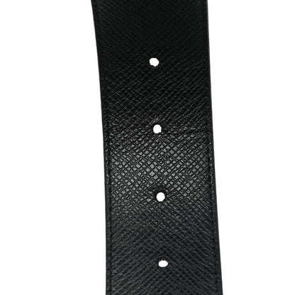 Louis Vuitton Monogram Eclipse Taigarama 40mm LV Initiales Reversible Belt 90 36 Black 4 of 5