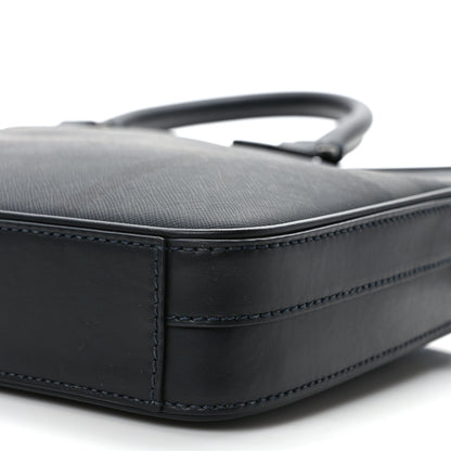 Burberry London Check Ainsworth Briefcase Dark Charcoal 9 of 9