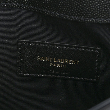 Saint Laurent Grain De Poudre Uptown Pouch Black 6 of 8