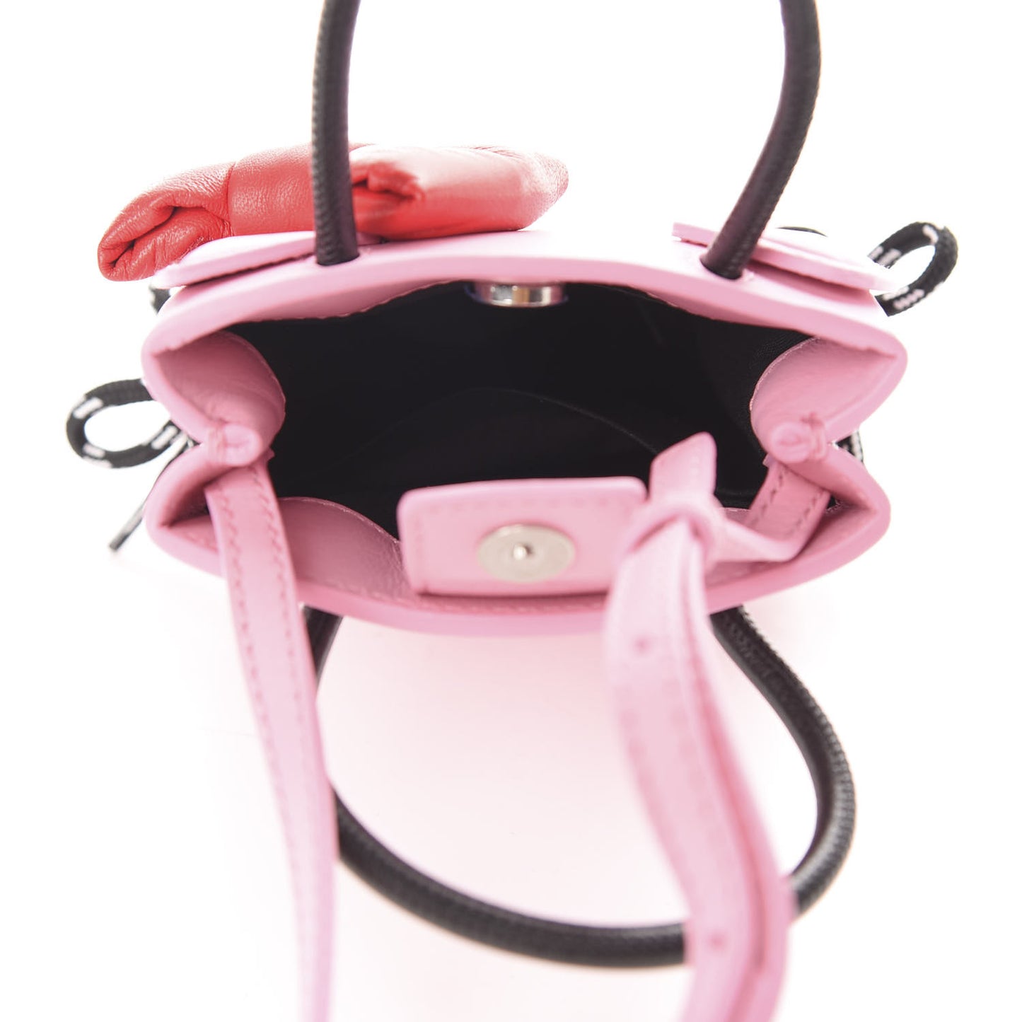 Calfskin Hello Kitty Phone Holder Bag Pink