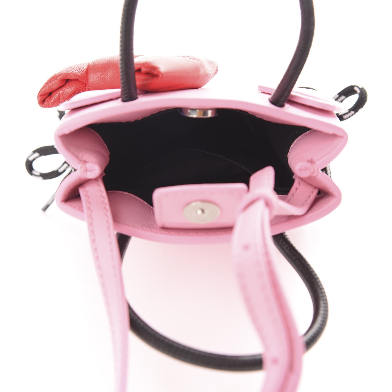 Balenciaga Calfskin Hello Kitty Phone Holder Bag Pink 5 of 9