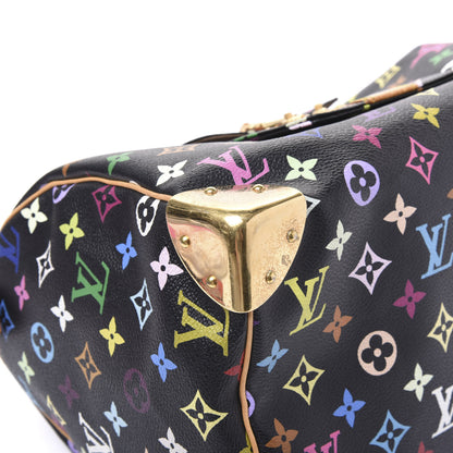 Louis Vuitton Monogram Multicolor Speedy 30 Black 5 of 11